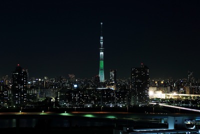 東京スカイツリー夜景「ホワイトツリー」