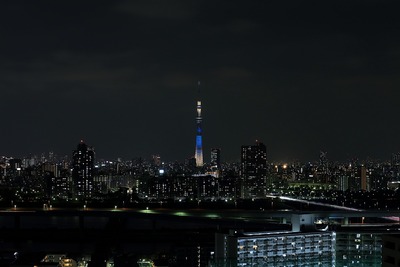 東京スカイツリー開業2周年記念特別ライティング『七夕』