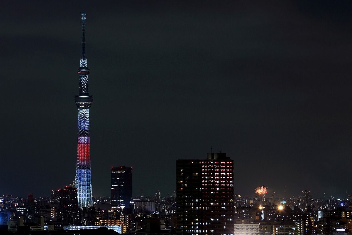 東京スカイツリーと第57回いたばし花火大会 16年8月6日 東京スカイツリー定点観測所 東京スカイツリーと第57回いたばし花火大会 16年8月6日 東京スカイツリー定点観測所