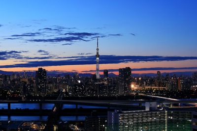  東京スカイツリー夕景