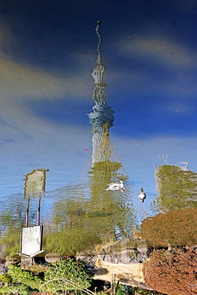 水彩画のような東京スカイツリー