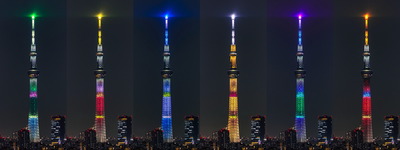 各ポケモンをイメージした特別ライティング