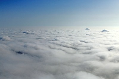 東京スカイツリーから見た雲海
