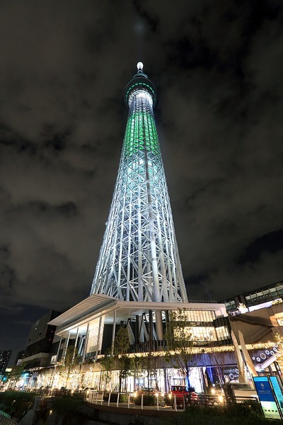 東京スカイツリー「光の3原色」