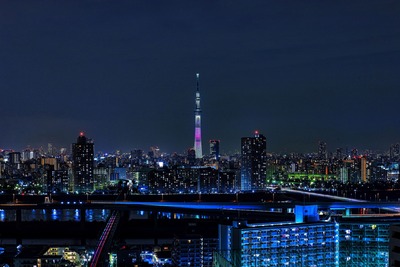 東京スカイツリー夜景「舞」