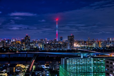 「炎」をイメージした特別ライティング