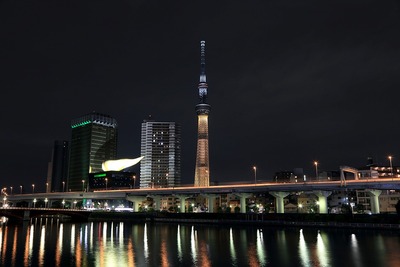東京スカイツリー夜景「金メダル」