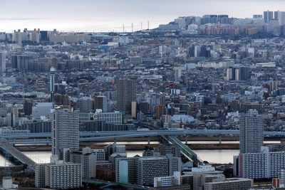 東京スカイツリーから見た船堀方面