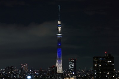 東京スカイツリー夜景「夜空」