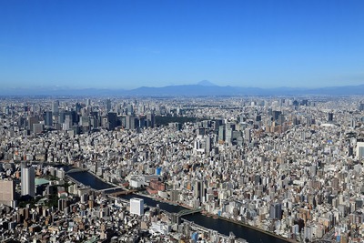 東京スカイツリーからの眺め