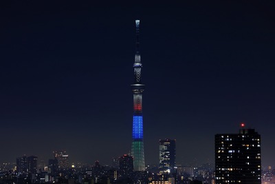 東京パラリンピック開催1000日前特別ライティング