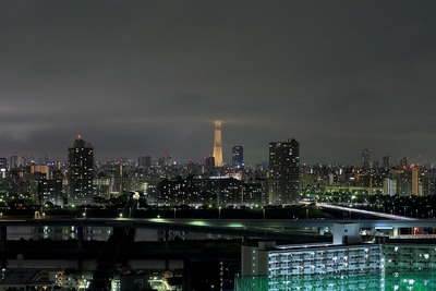 東京スカイツリー夜景「金メダル」