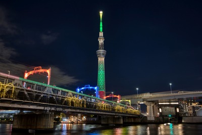 クリスマス特別ライティング「オーナメントツリー」