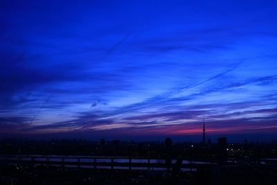 東京スカイツリー夕景
