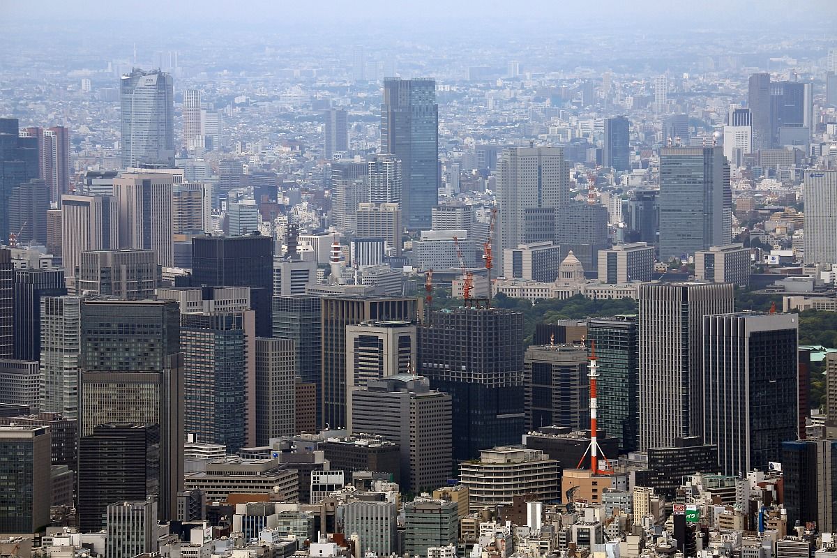 東京スカイツリーから東京駅周辺の超高層ビル群 12年6月5日 東京スカイツリー定点観測所