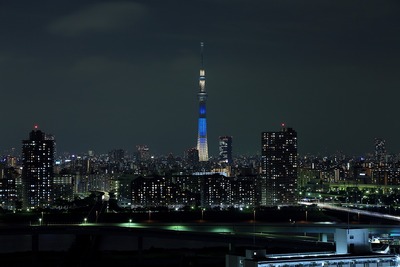 東京スカイツリー七夕特別ライティング「七夕」