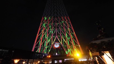 東京スカイツリーのプロジェクションマッピング【2023】