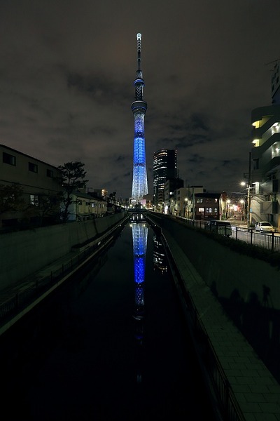 東京スカイツリー「光の3原色」