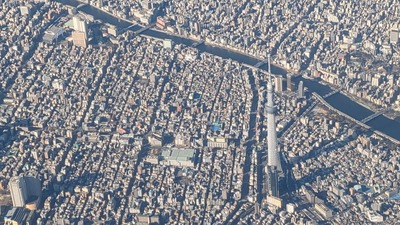 東京スカイツリー空撮