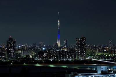 東京スカイツリー七夕特別ライティング「夜空」