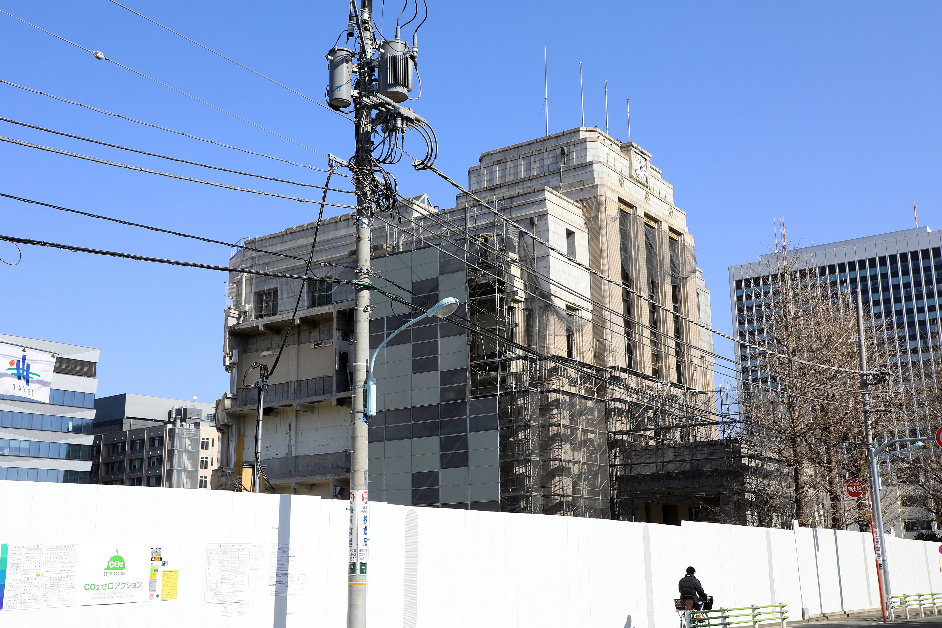 旧逓信省簡易保険局庁舎跡地の14階、約1100戸「(仮称)三田一丁目計画