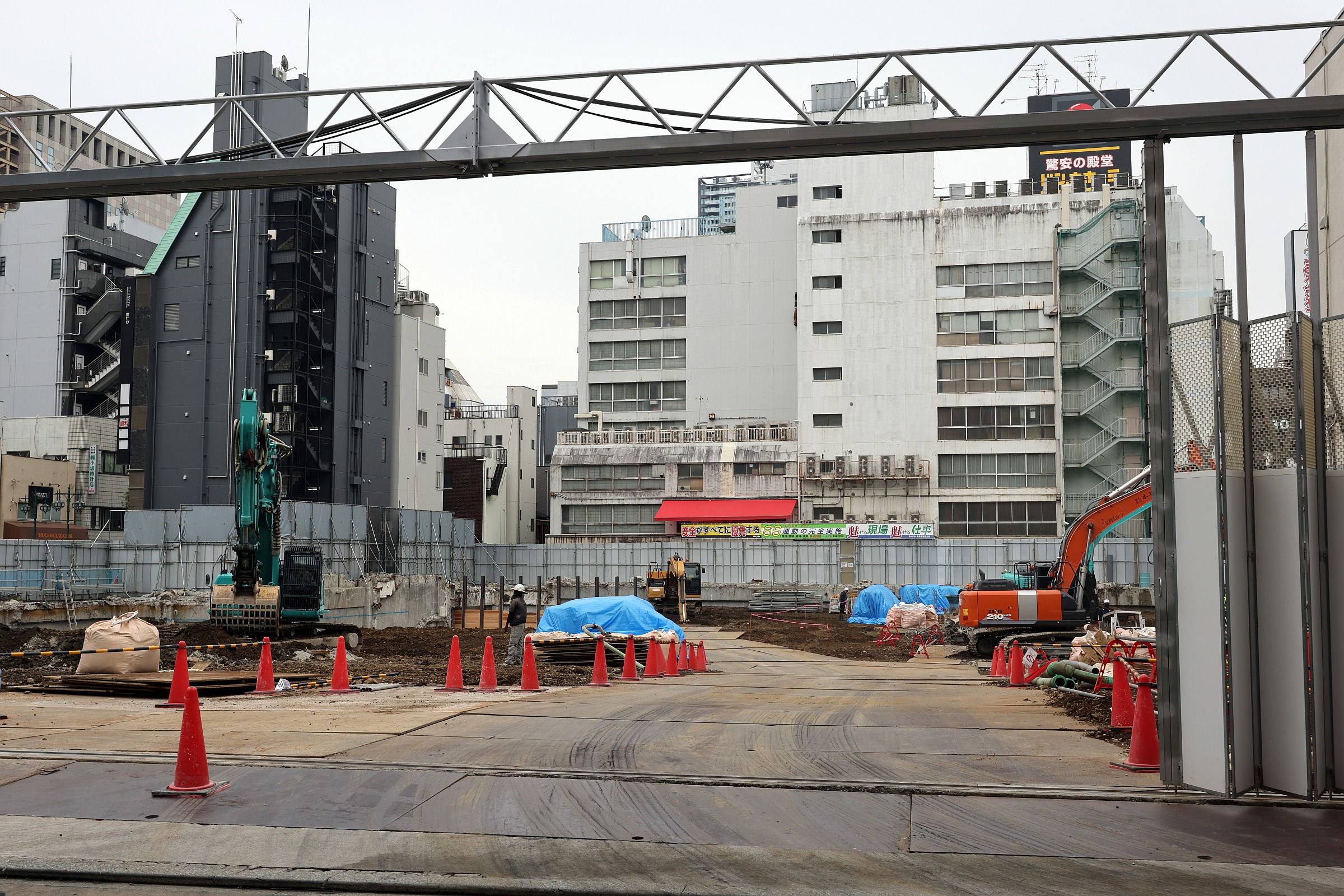地上29階「(仮称)八王子市中町計画 新築工事」の建設状況！ドン