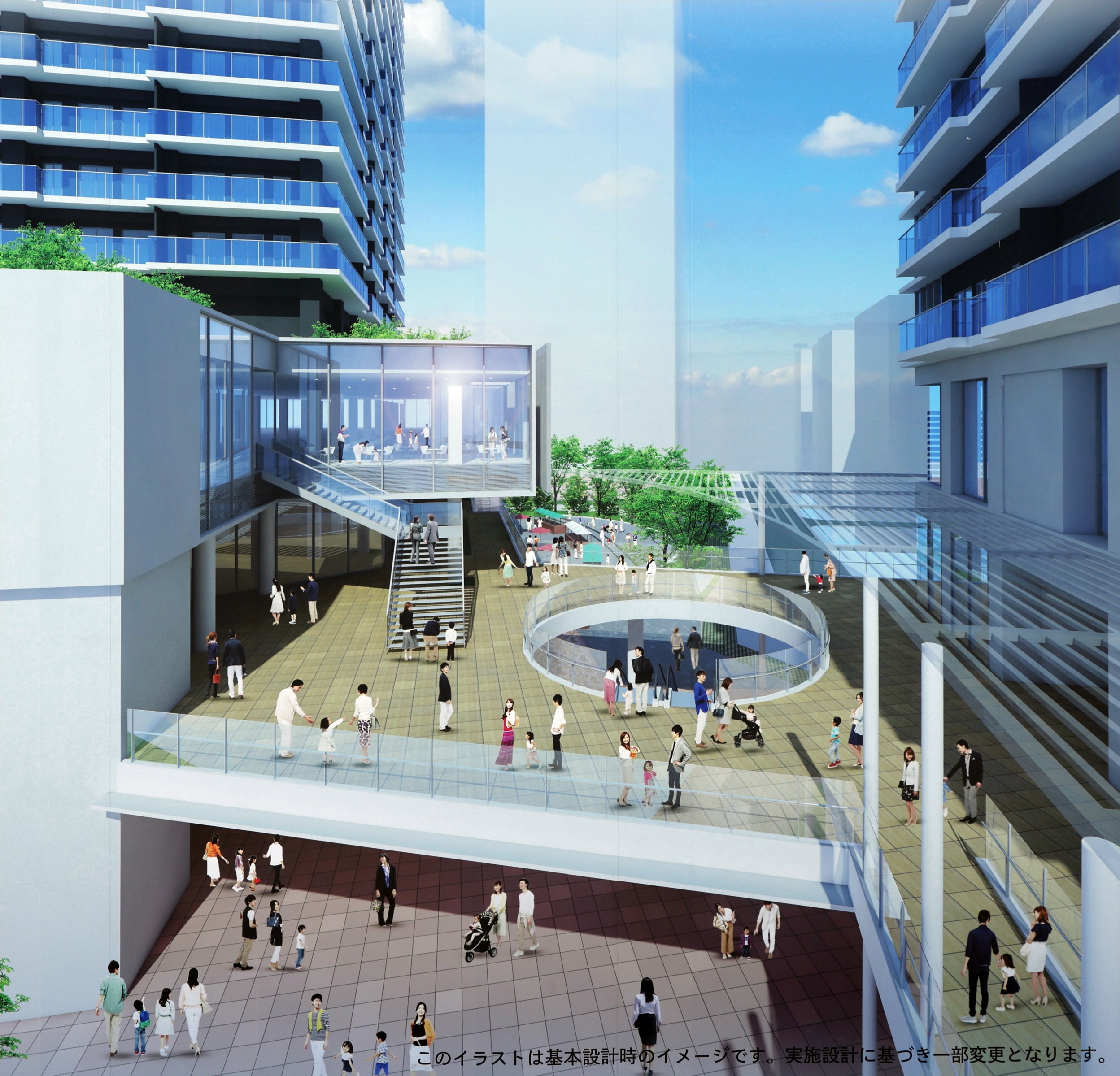 大人上品なおすすめコーデ 蕨駅直結のトリプルタワマン！地上28階、高さ約100m「(仮称)蕨駅 アニメ