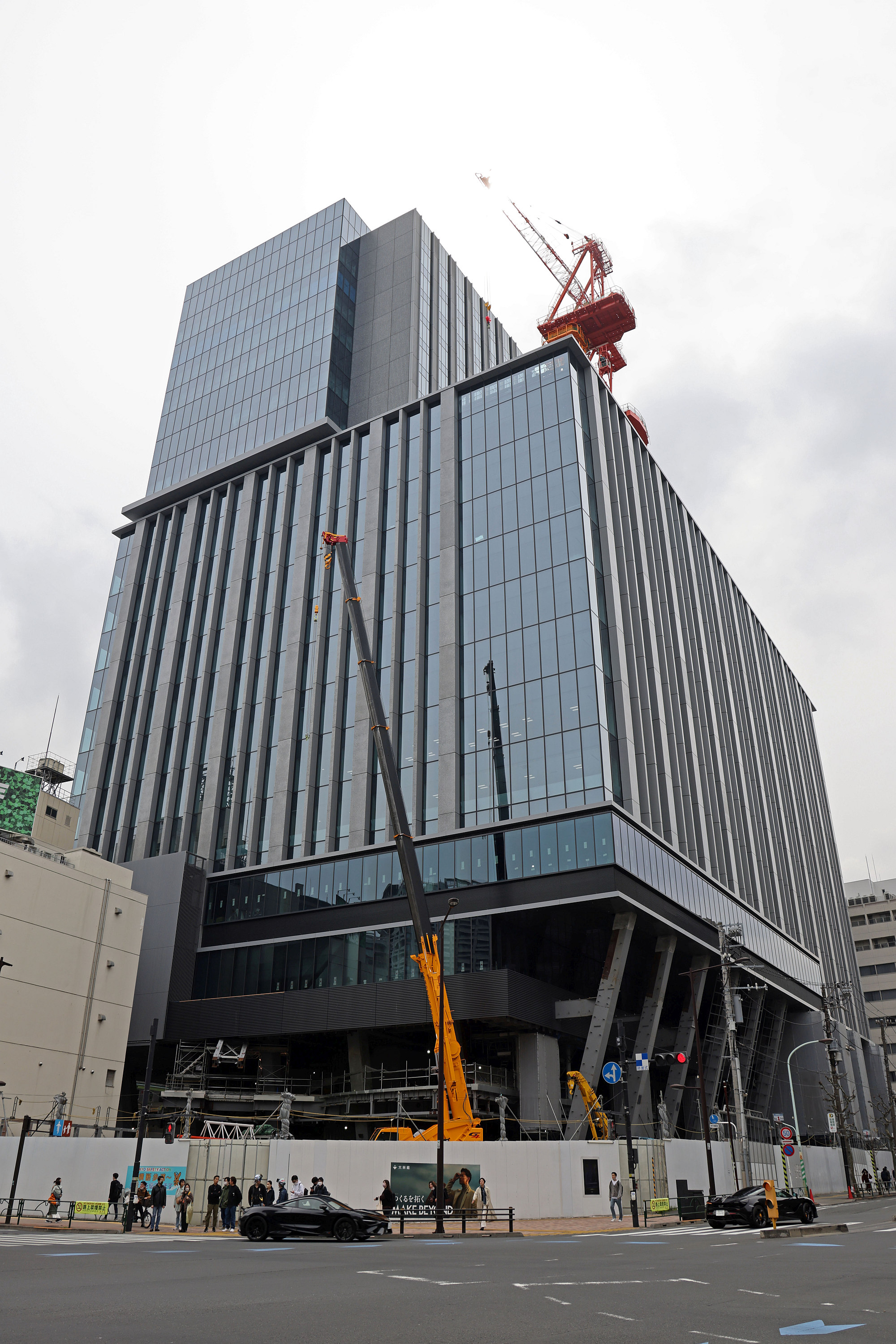 地上20階、高さ98m「五反田計画(仮称)」の建設状況!ゆうぽうと 地上20階、高さ98m「五反田計画(仮称)」の建設状況!ゆうぽうと