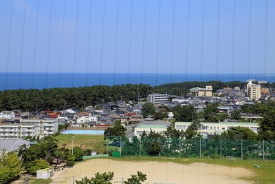 日本海タワーから見た日本海