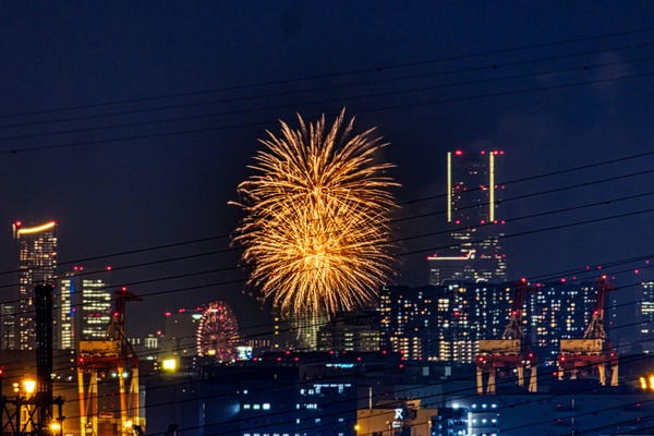 第41回横浜開港祭 打ち上げ花火