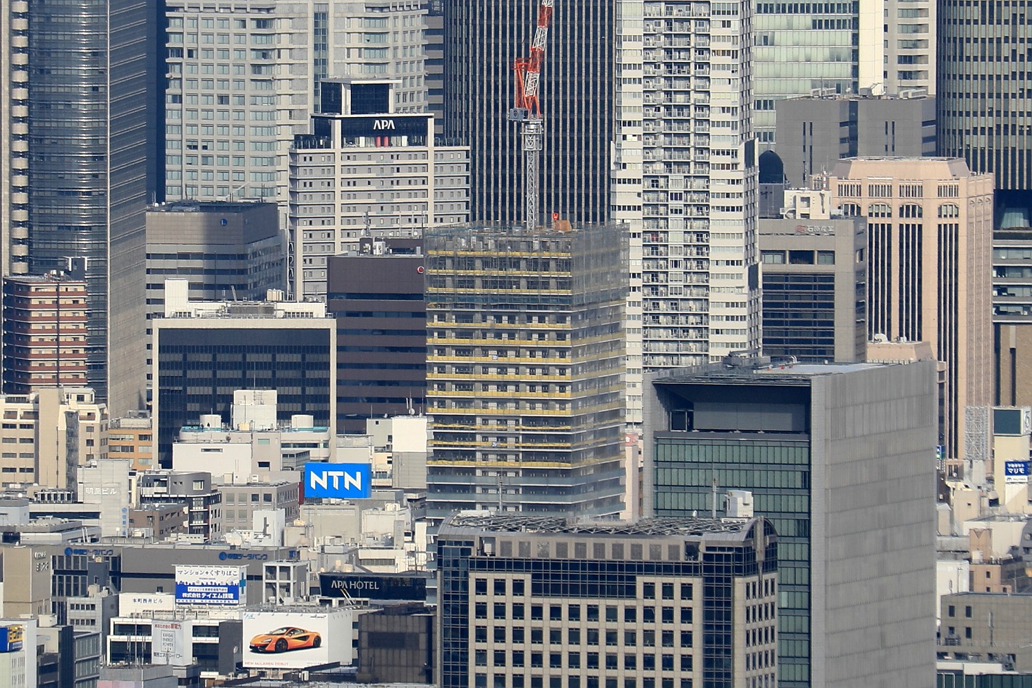 地上38階「ブランズタワー御堂筋本町」の建設状況(2017.1.5) 超高層マンション・超高層ビル 地上38階「ブランズタワー御堂筋本町」の建設状況(2017.1.5) 超高層マンション・超高層ビル