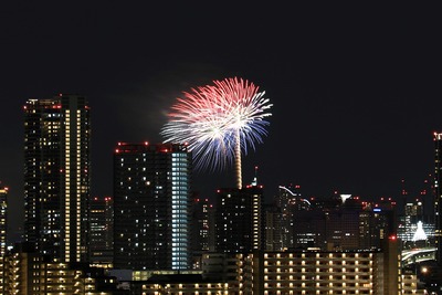 お台場レインボー花火2016