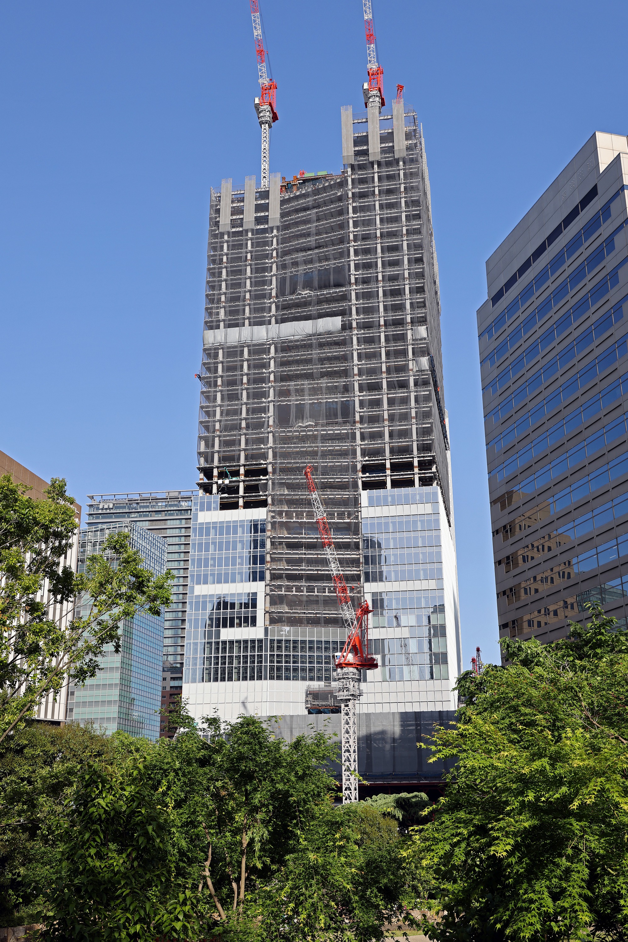 地上49階、高さ約266m「虎ノ門ヒルズ ステーションタワー」の