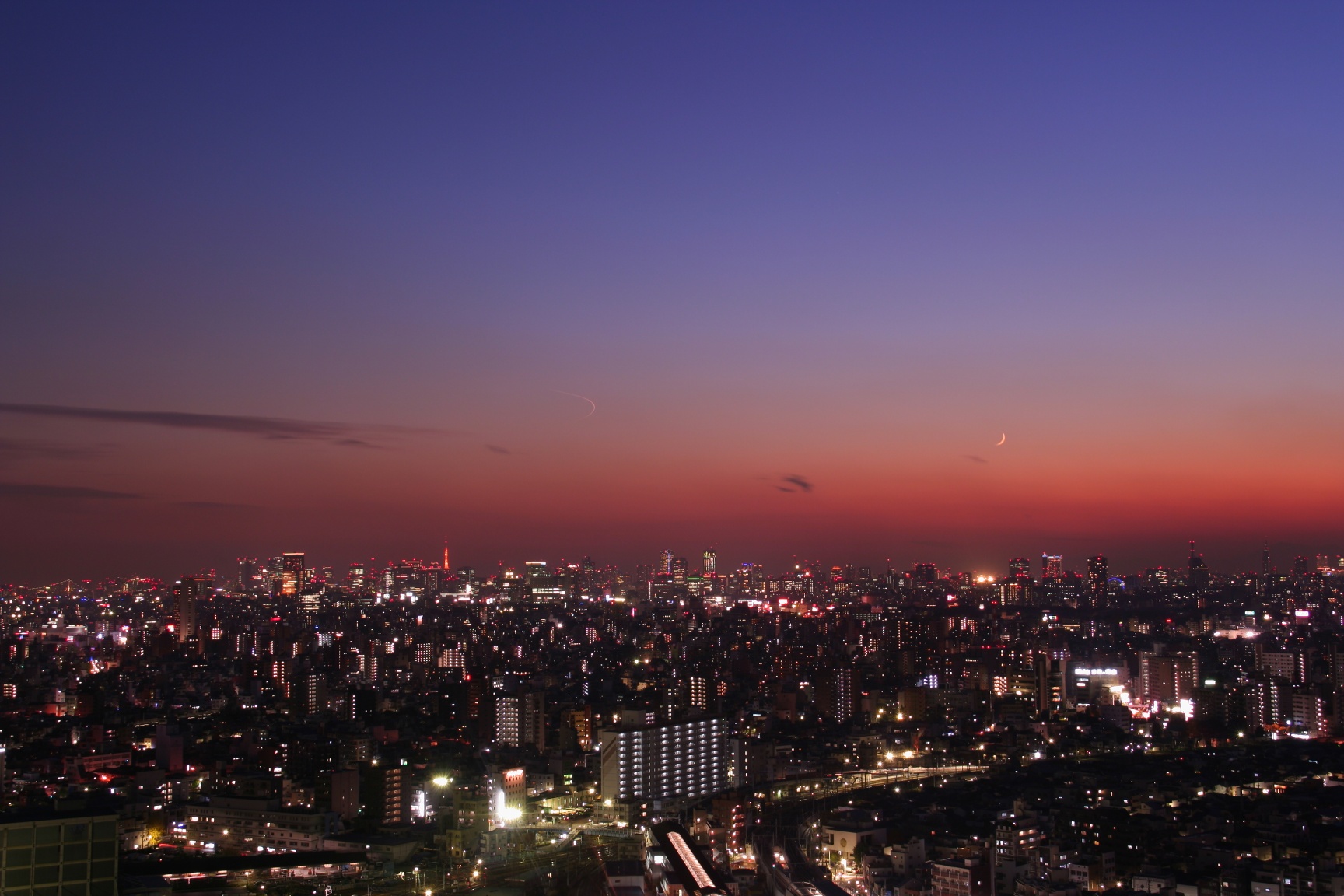 東京の夜景はいいね 超高層マンション 超高層ビル