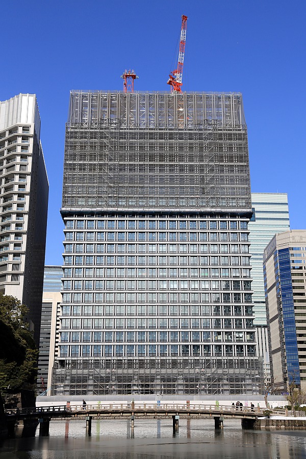 仮称 日本生命大手町ビル 新築工事 の建設状況 14年2月9日 超高層マンション 超高層ビル 仮称 日本生命大手町ビル 新築工事 の建設状況 14年2月9日 超高層マンション 超高層ビル