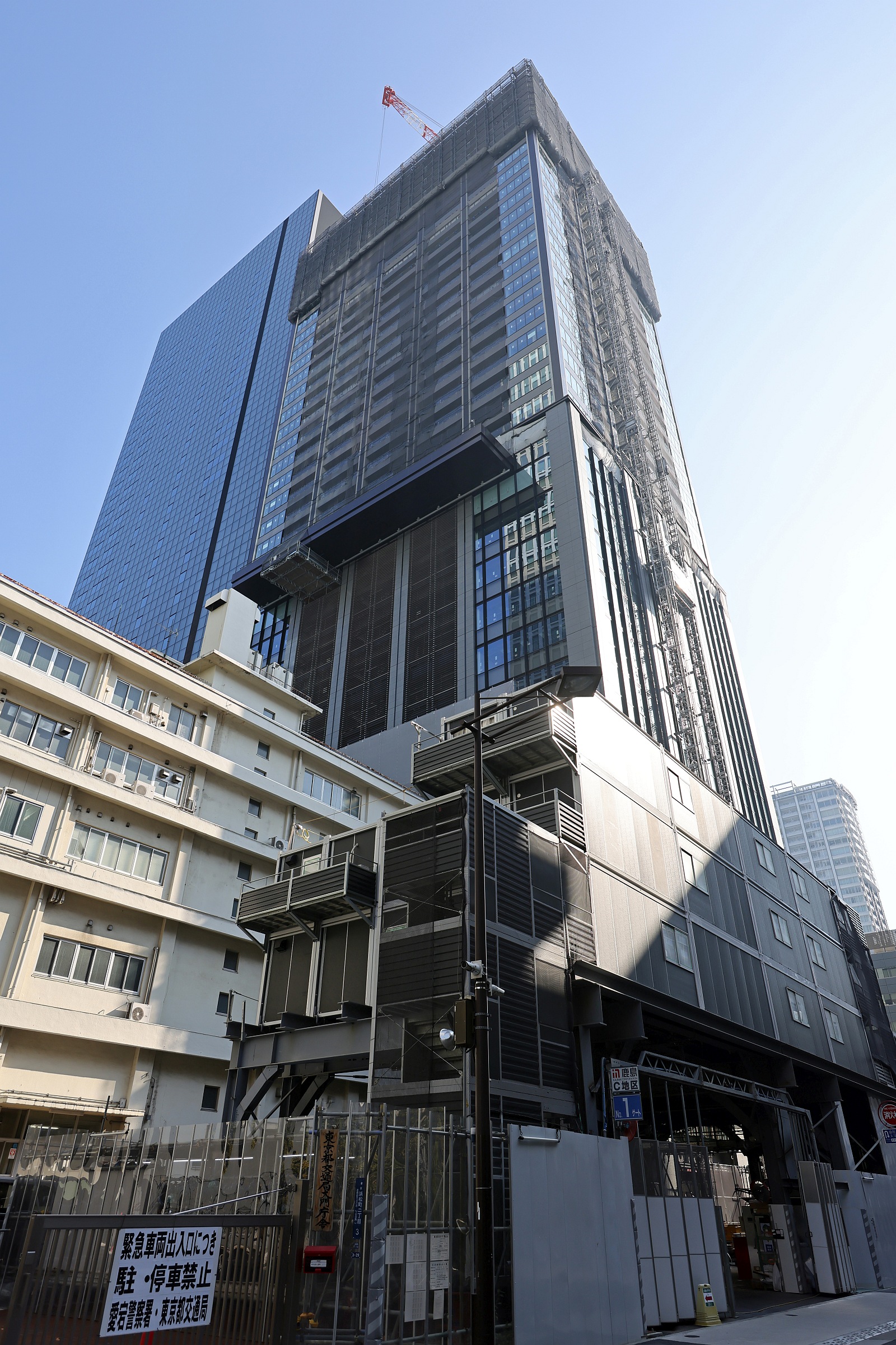 地上46階、最高高さ185.49m「WORLD TOWER RESIDENCE（ワールド