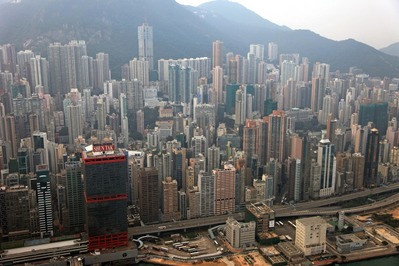 香港の超高層建築物