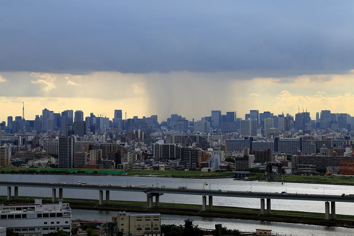 ゲリラ豪雨 超高層マンション 超高層ビル