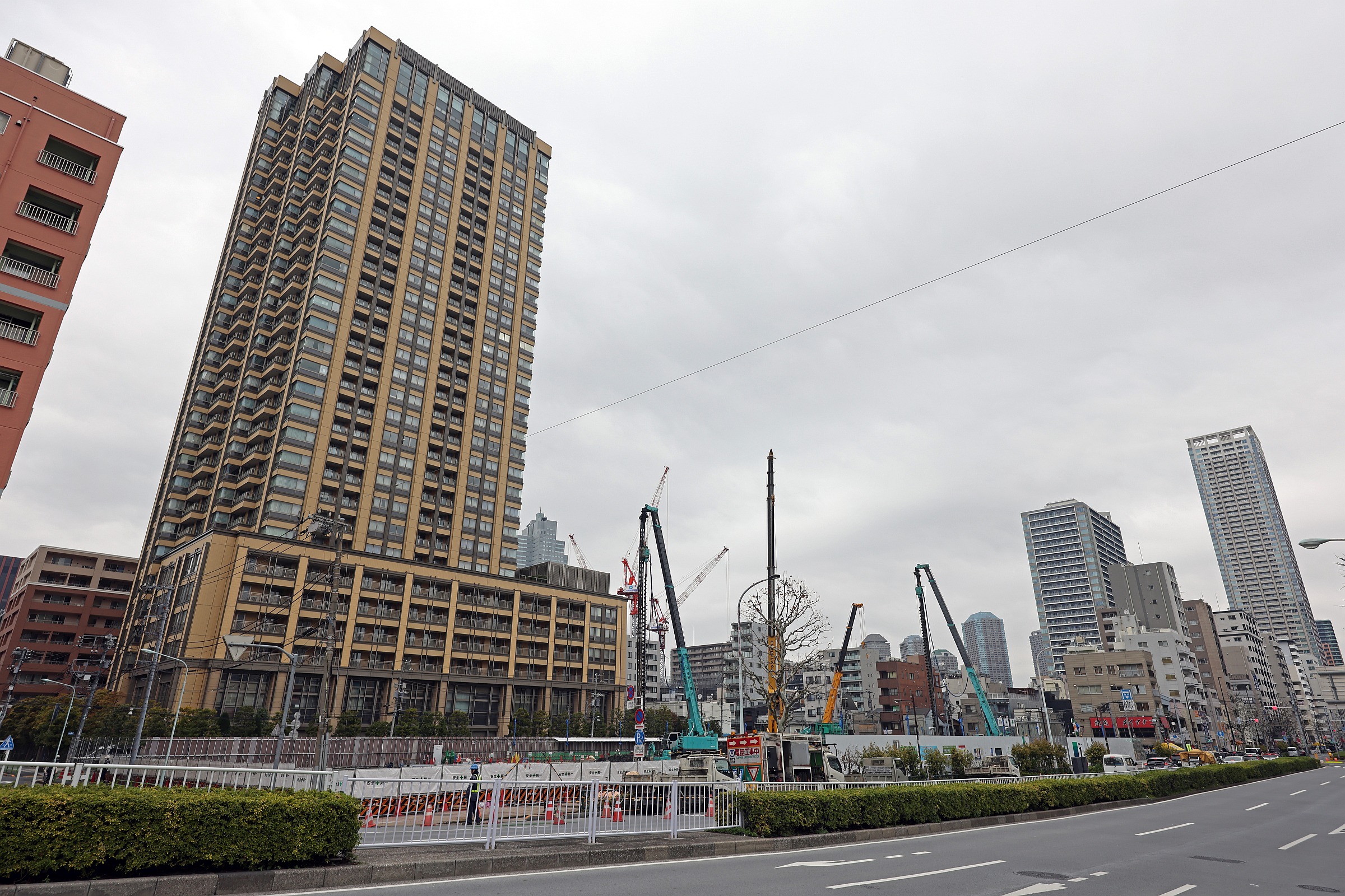 始まりの街　3枚　レア 地上58階、高さ約199m「月島三丁目北地区第一種市街地再開発事業