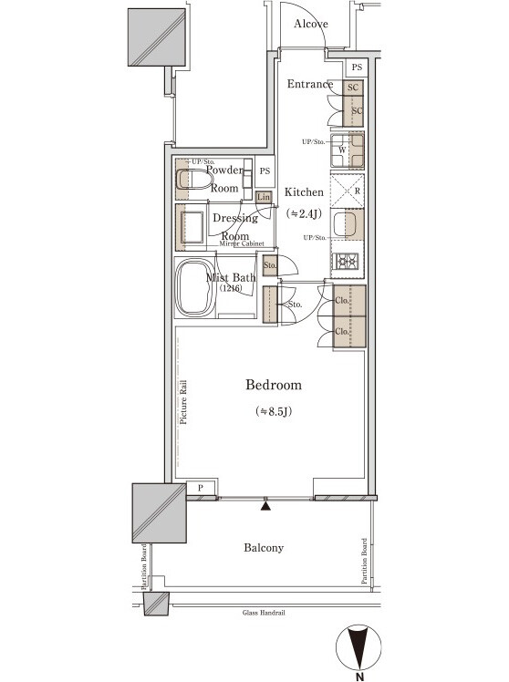 ブランズタワー大崎 S-30Lタイプ