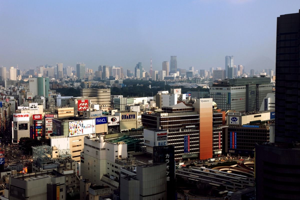 住友不動産 西新宿ビルから東京タワー方面の眺め 超高層マンション 超高層ビル