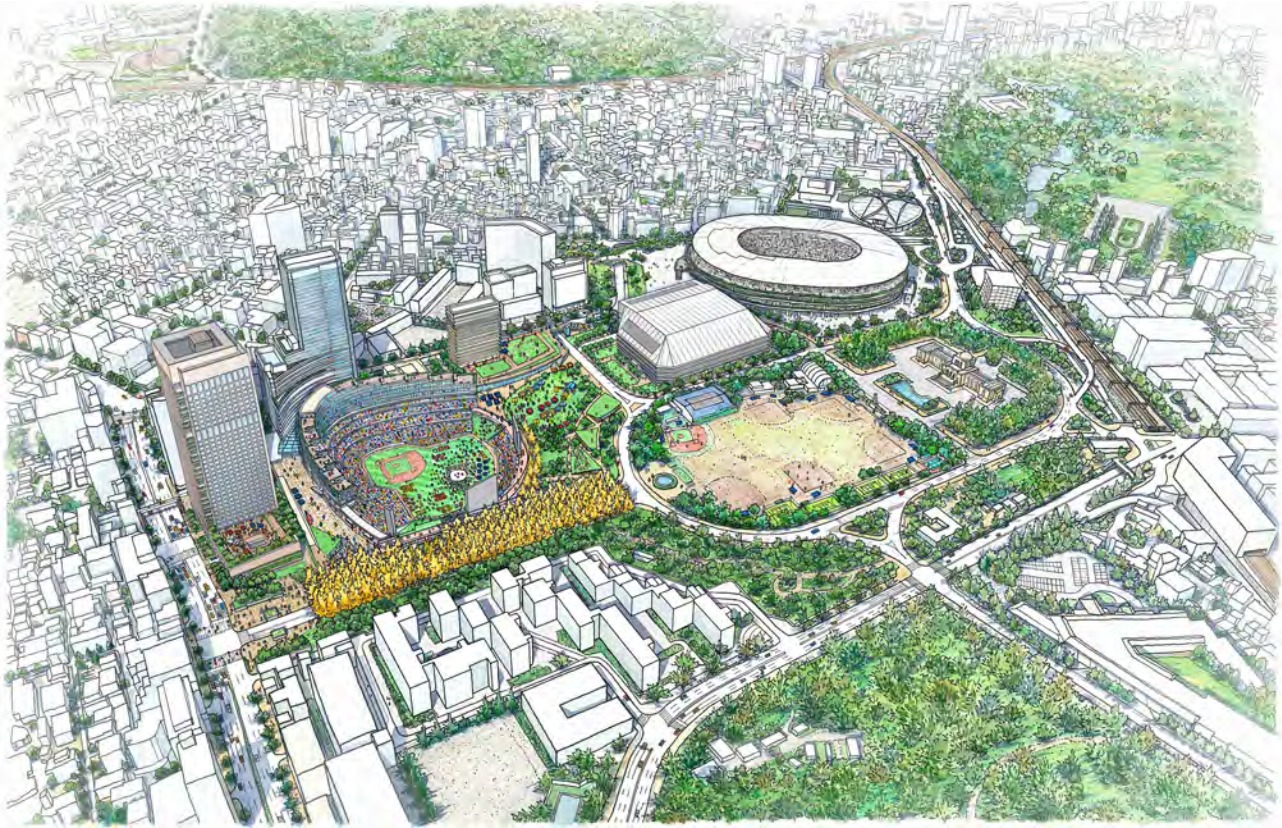 王様市場 よみうり文化センター再整備計画は地上51階建て、高さ185mの超