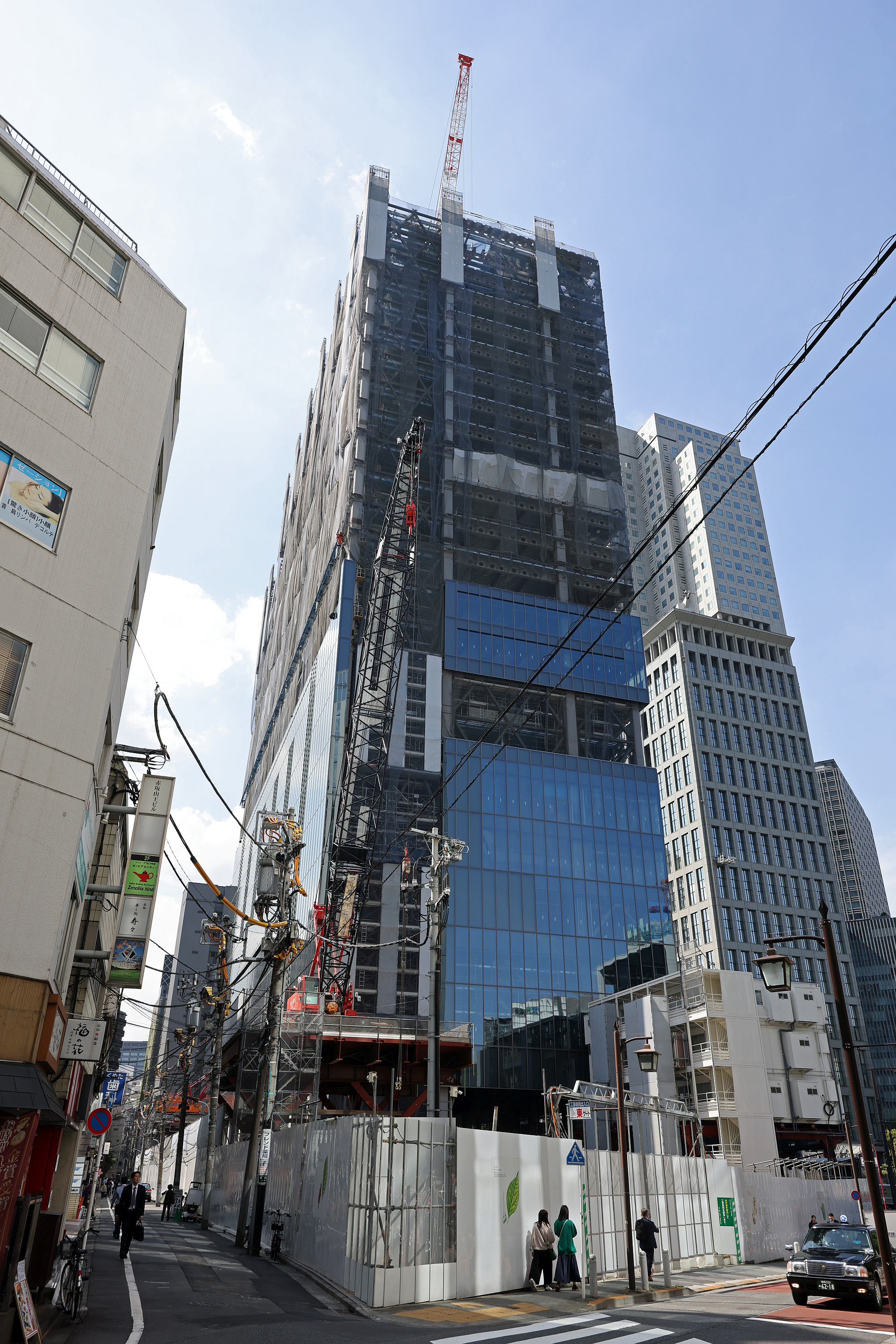溜池山王駅直結の板状オフィスビル！地上28階、高さ147.98m「(仮称