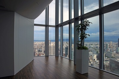 ブリーゼタワーの無料展望室