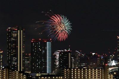 お台場レインボー花火2016