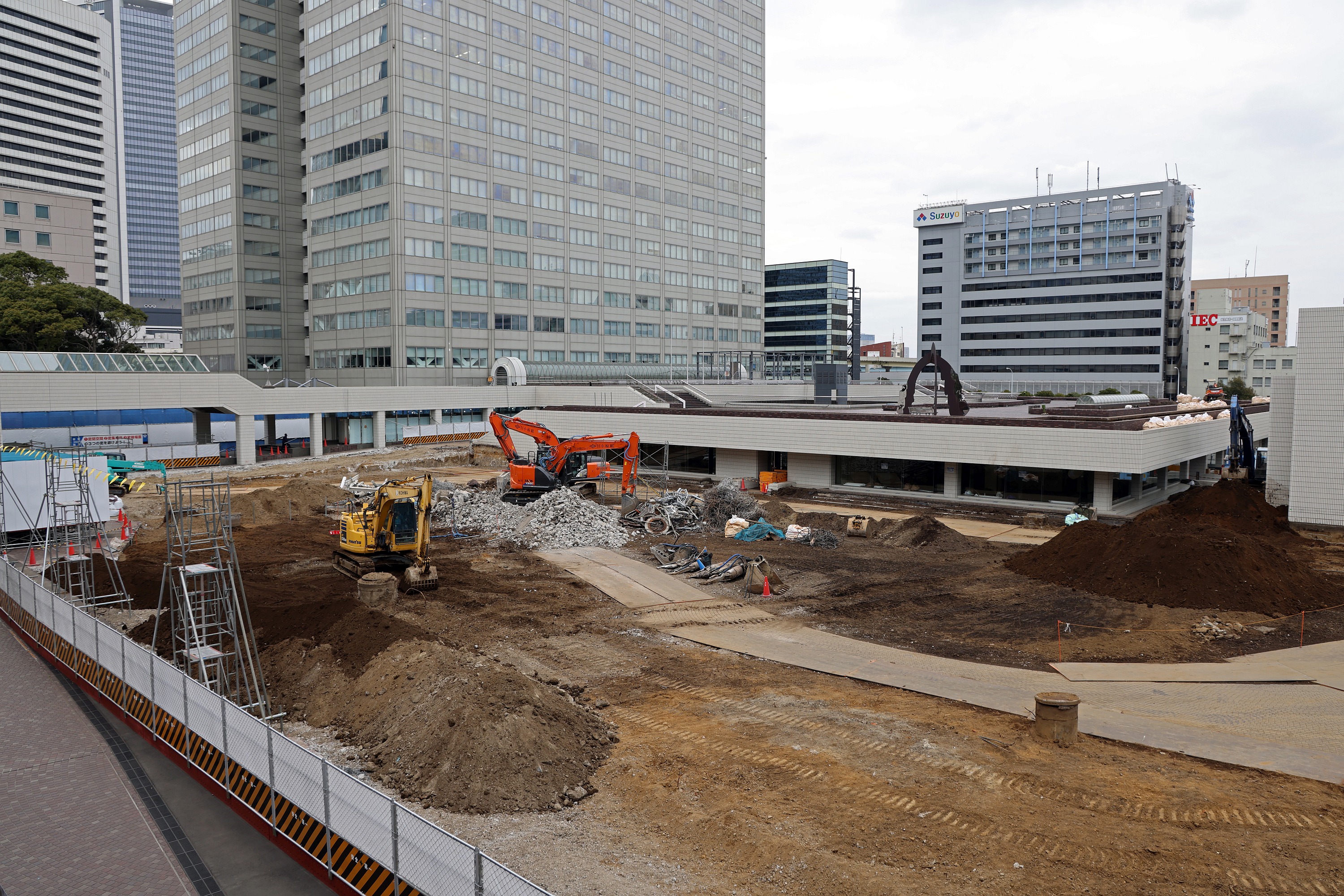 高さ232.55mの巨大ツインタワー「(仮称)芝浦一丁目計画」の建設地の