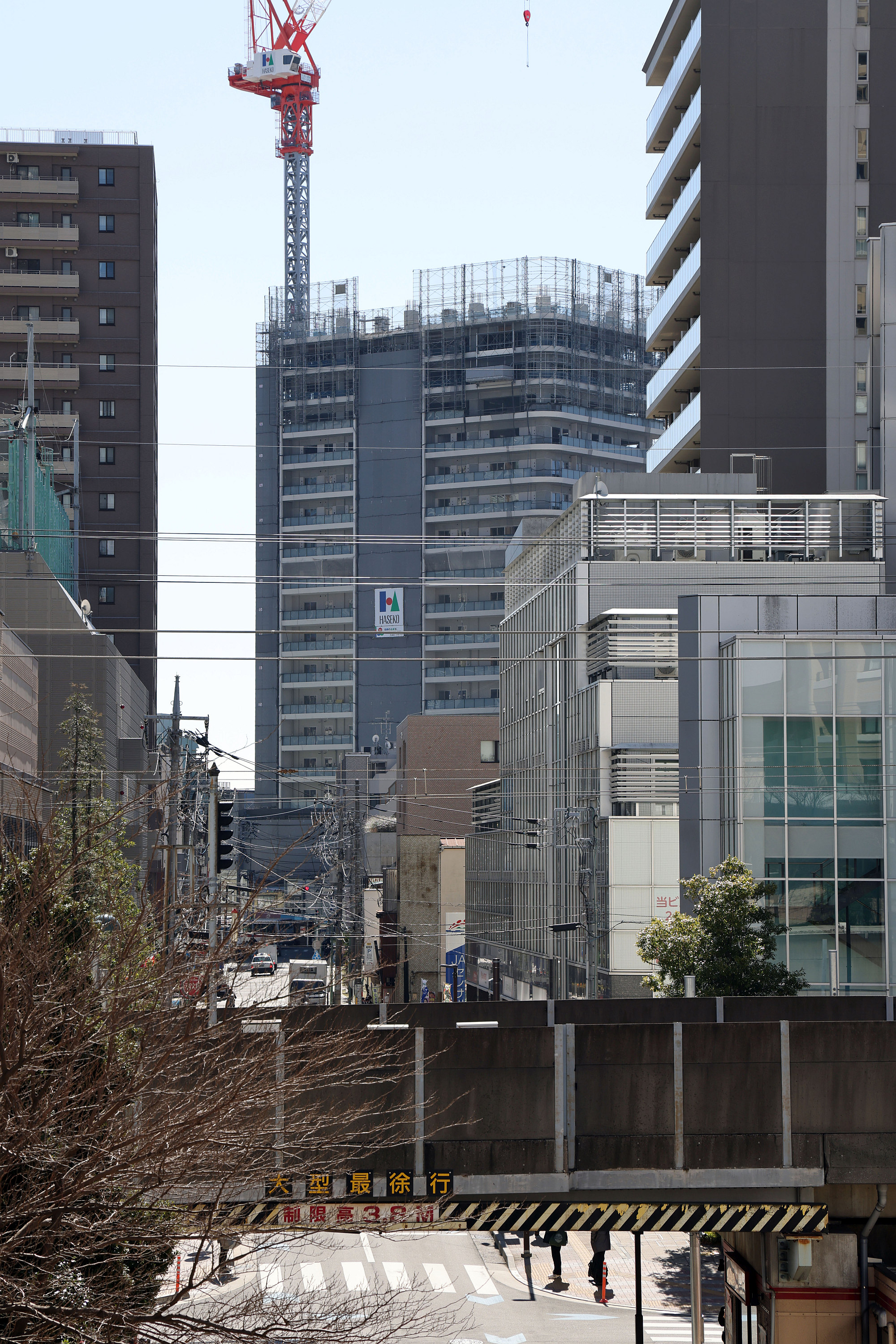 地上23階、高さ78.77m「ドレッセタワー武蔵小杉」の建設状況！既に全戸