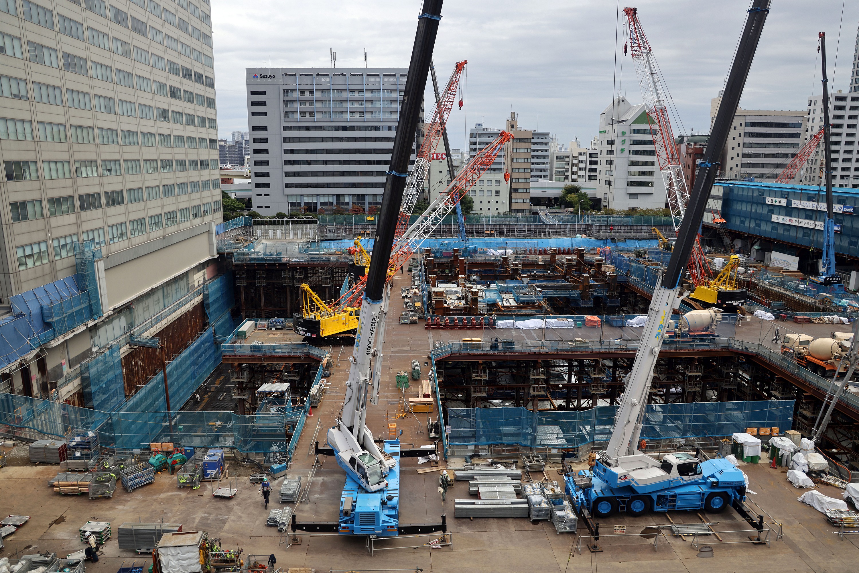 高層部はラグジュアリーホテルのフェアモント東京！地上43階、高さ約