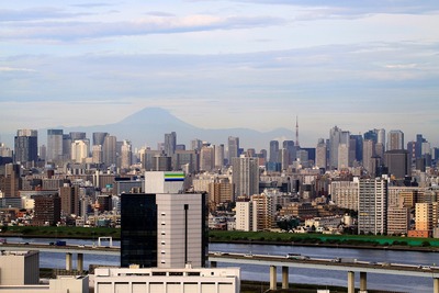 富士山方面の眺め