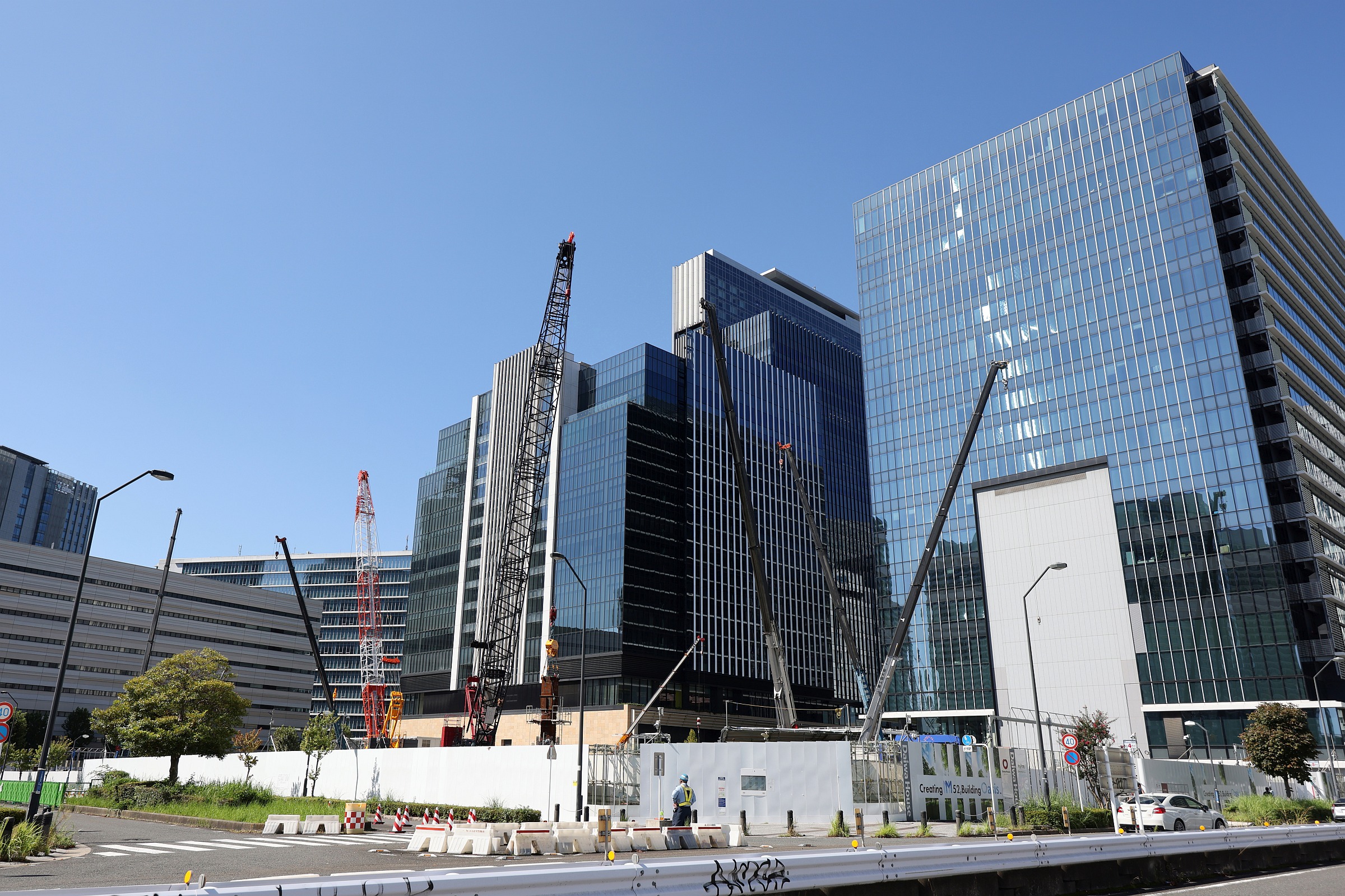 水彩画(みなとみらい21地区) 水彩画(みなとみらい21地区) 水彩画(みなとみらい21地区